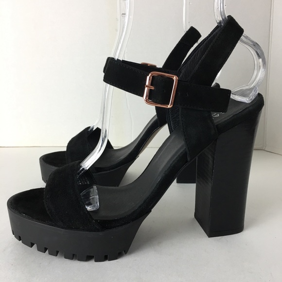 carvela black sandals